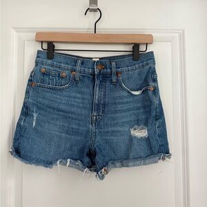 Madewell High-Rise Denim Shorts